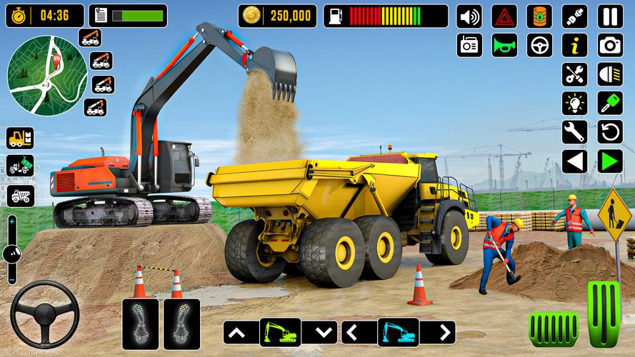 City Road Construction Games Zrzut ekranu 2