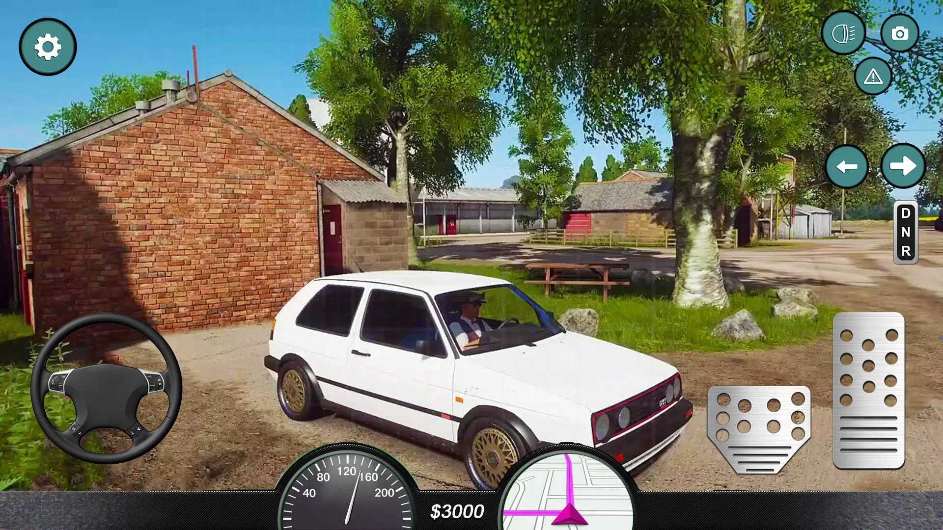 Euro Car Simulator Driving 2 Tangkapan skrin 1