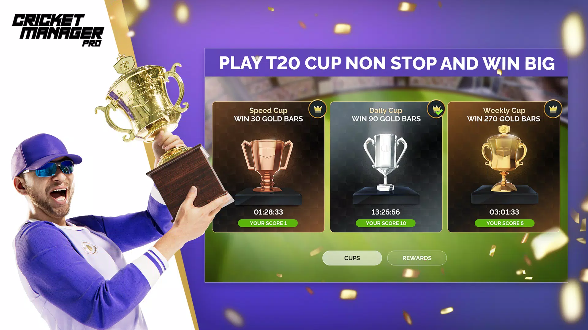 Cricket Manager Pro 2023 Capture d'écran 1