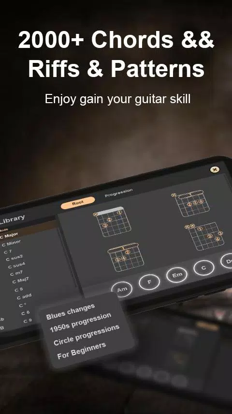 Real Guitar - Tab y Acordes Captura de pantalla 3