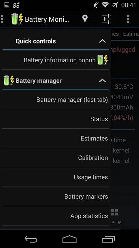 3C Battery Manager স্ক্রিনশট 1