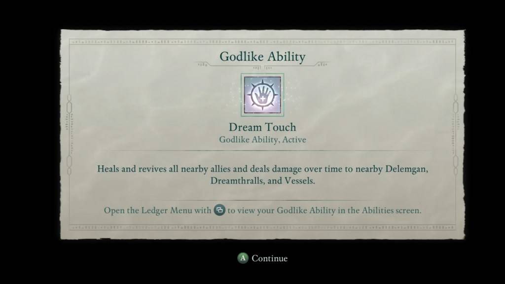 Avowed Dream Touch Ability