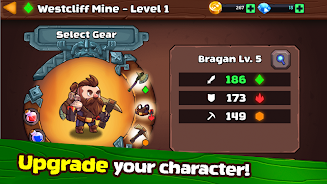 Mine Quest 2: RPG Mining Game 스크린샷 2