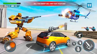 Prison Escape Robot Car Games 螢幕截圖 2