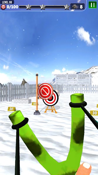 Slingshot Master Catapult Game Mod 스크린샷 1