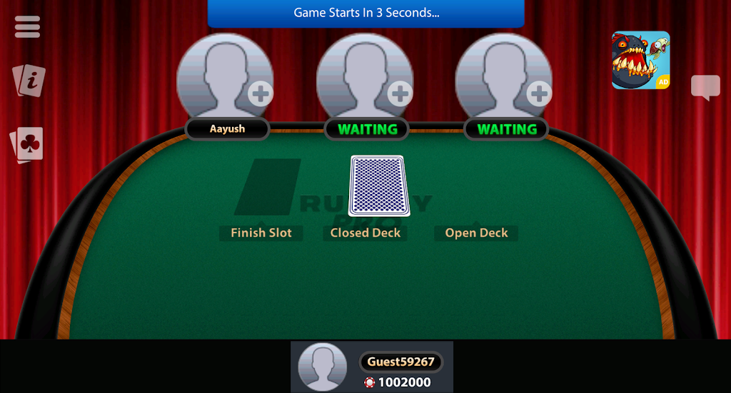 Play Indian Rummy: 13 Cards & Pool Rummy Online スクリーンショット 0