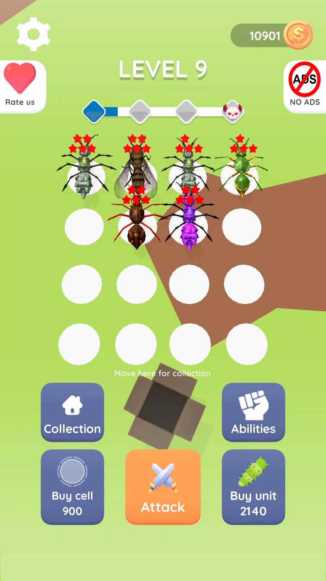 Bug Survivor: Ants Clash スクリーンショット 1