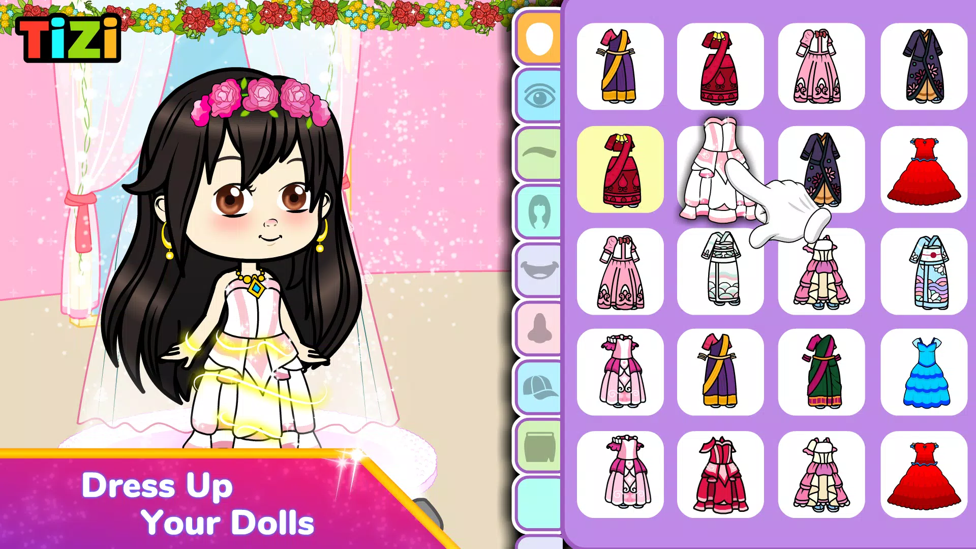 Tizi Town: Doll Dress Up Games 스크린샷 1