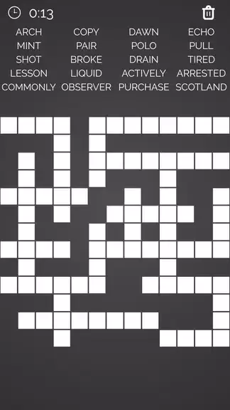 Crossword : Word Fill Capture d'écran 2