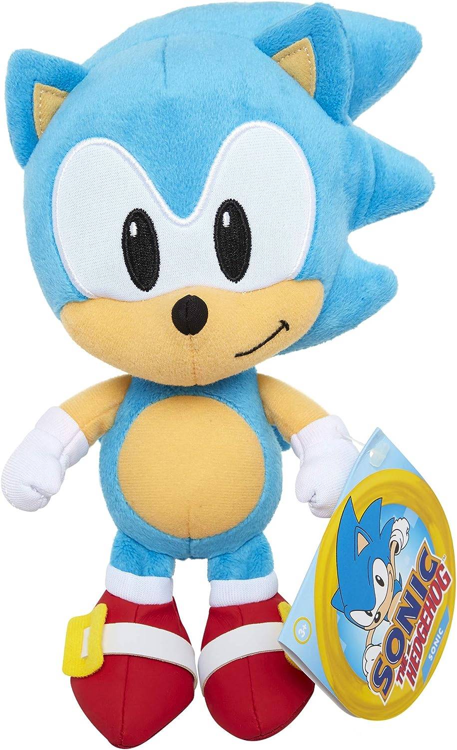 Sonic the Hedgehog 7 polegadas figura de pelúcia