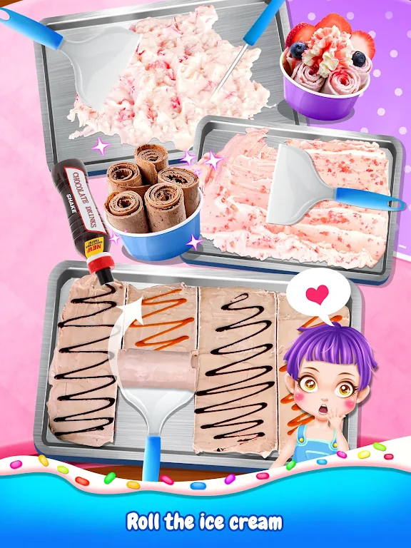 Frozen Ice Cream Roll Maker 스크린샷 2