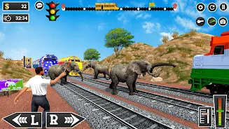 Train Driving Sim 3D Tangkapan skrin 2