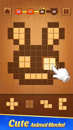 Wooden Block Adventure Captura de tela 2