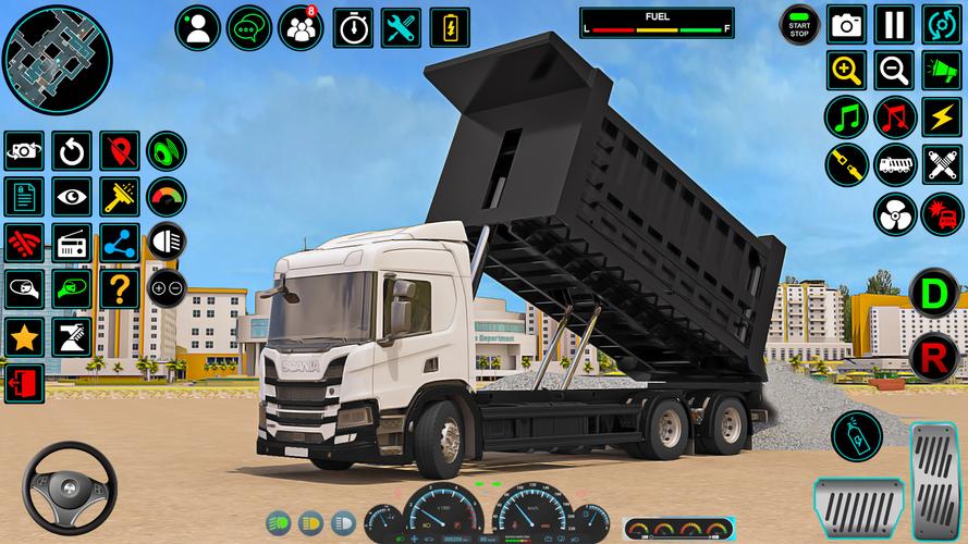 Car Transport Truck Driver 3D Tangkapan skrin 3