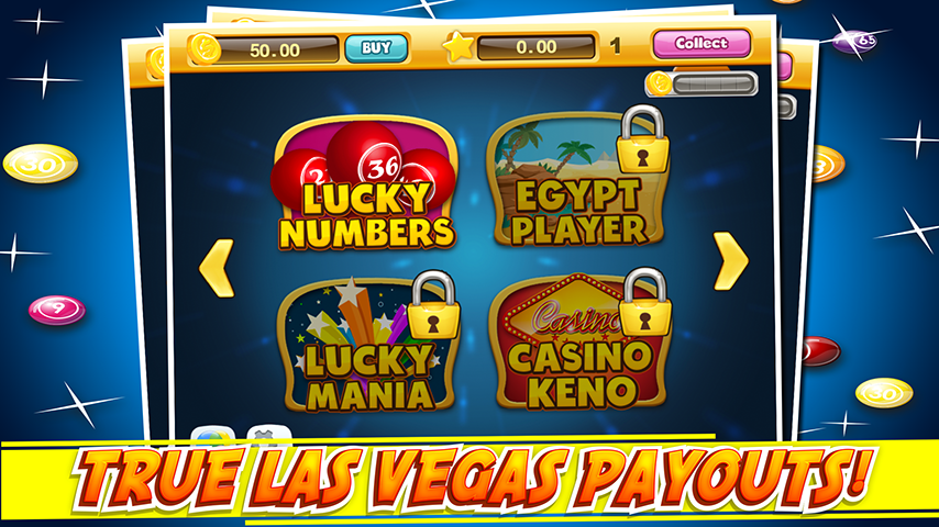 Las Vegas Keno Numbers Free Ekran Görüntüsü 1