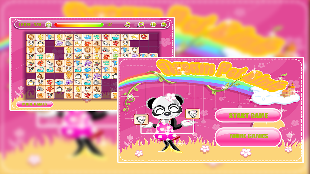 Dream Pet Link: Animal Mahjong Connect Screenshot 0