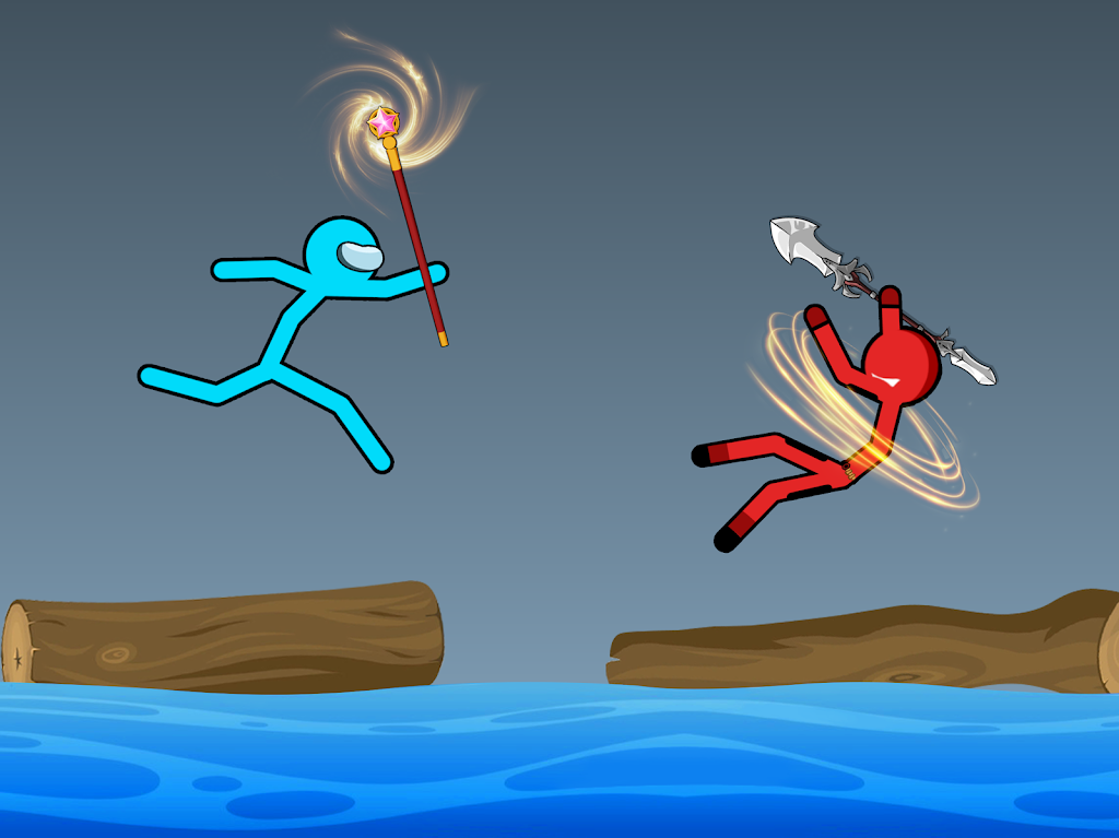 Stick-man Clash Fighting Game ภาพหน้าจอ 0