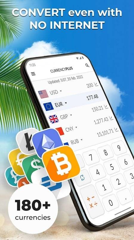 Currency Converter Plus Zrzut ekranu 2