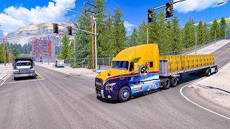 Truck Simulator : Trucker Game ภาพหน้าจอ 2