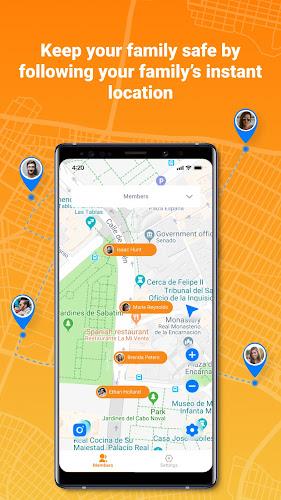 Friend Location Tracker: GPS ဖန်သားပြင်ဓာတ်ပုံ 0