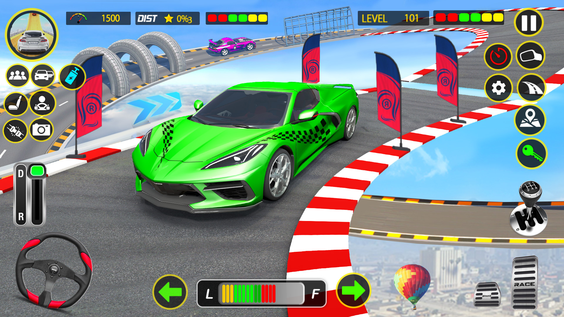 Ramp Car Stunts GT Car Game স্ক্রিনশট 2