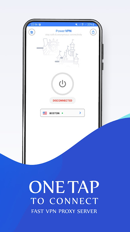 VPN Fast - Secure VPN USA VPN スクリーンショット 1