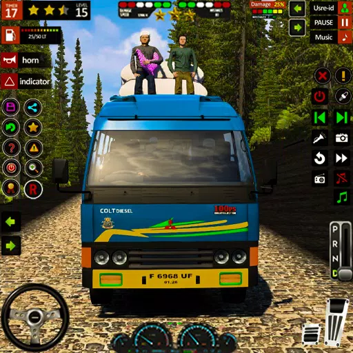 Real Mini Coach: Bus Game 3D 螢幕截圖 0