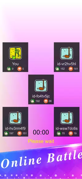 Rhythm Tiles 3:PvP Piano Games স্ক্রিনশট 2