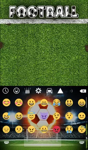 Football Keyboard & Wallpaper 螢幕截圖 3