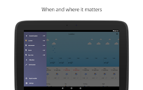 Yandex Weather Captura de pantalla 1