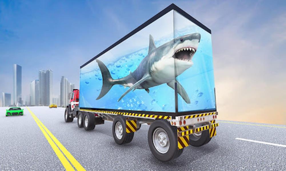 Schermata Sea Animal Transporter 2018: Truck Simulator Game 0