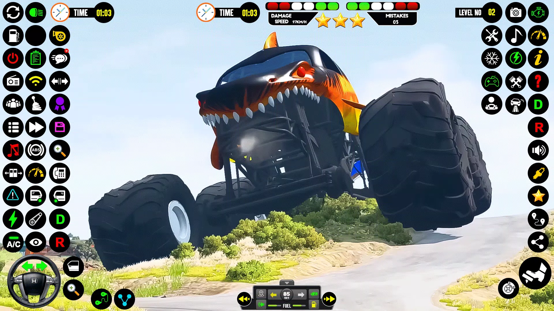 Monster Truck Racing: Truck 3D Screenshot 1