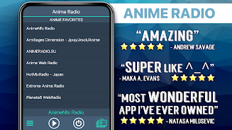 Anime Radio Favorites Screenshot 1