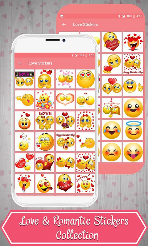 Love Stickers and Free Stickers - WAStickers Screenshot 2