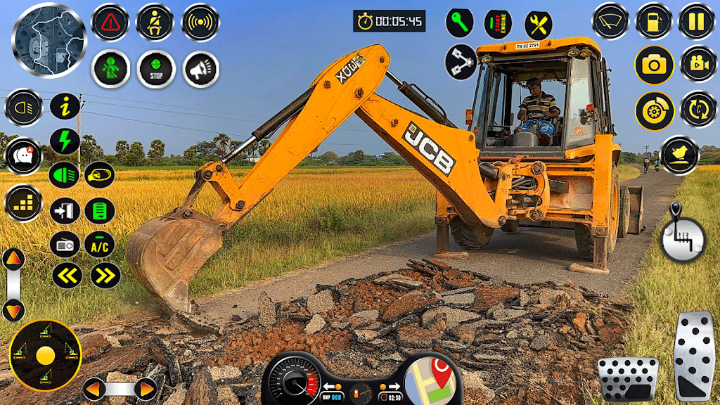 Real City JCB Construction 3D Ekran Görüntüsü 2