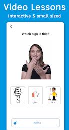 Sign Language ASL Pocket Sign 螢幕截圖 1