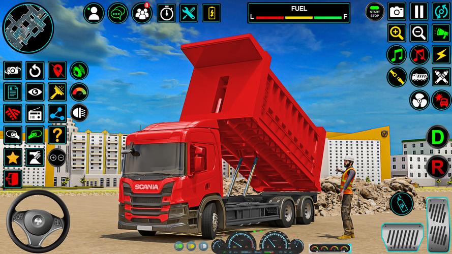 Car Transport Truck Driver 3D Tangkapan skrin 2