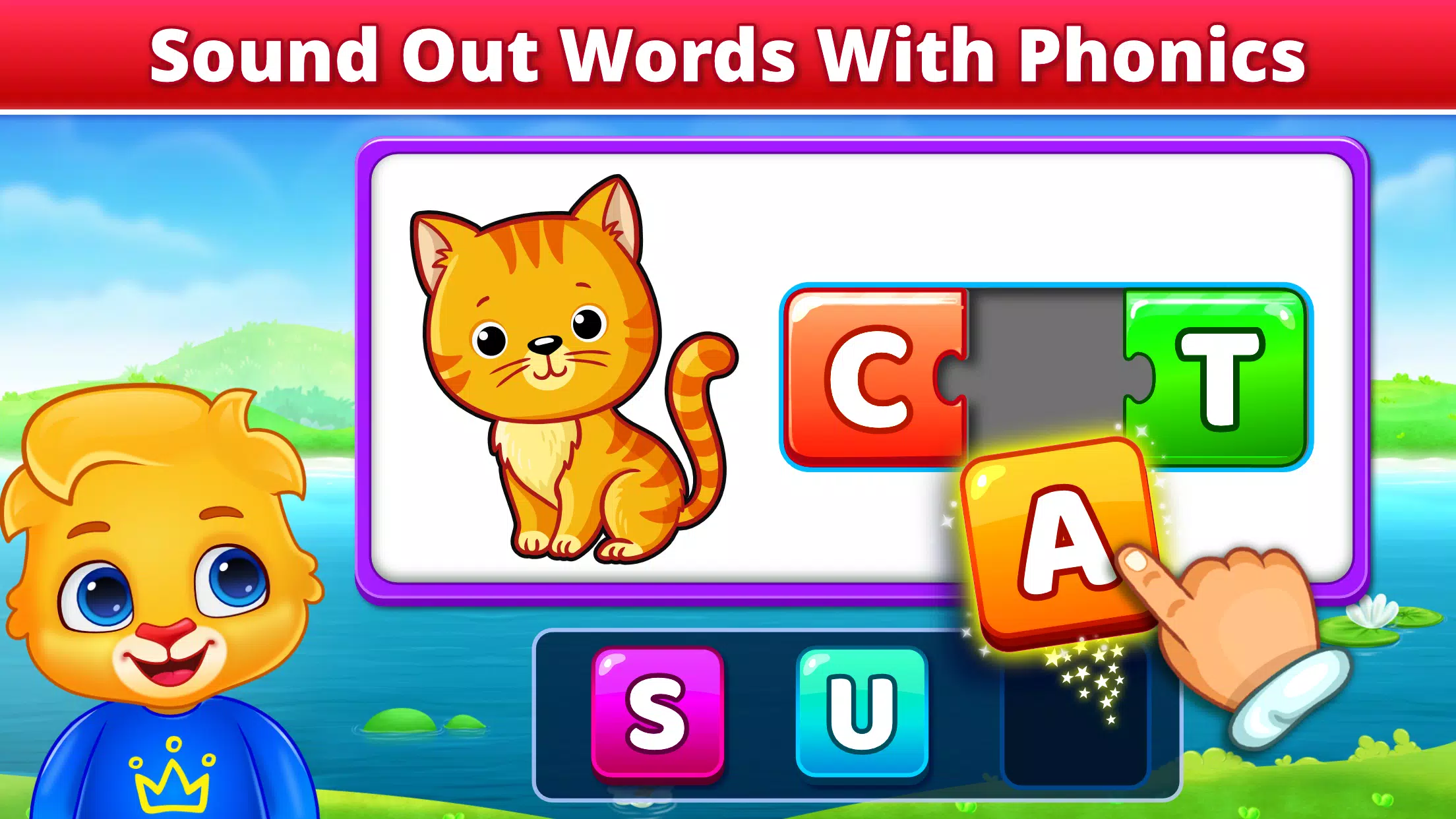 Spelling & Phonics: Kids Games Ekran Görüntüsü 1