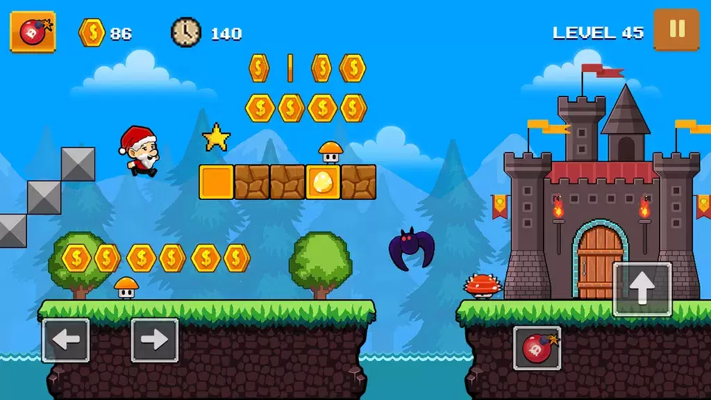 Super Dan's World - Run Game Screenshot 1