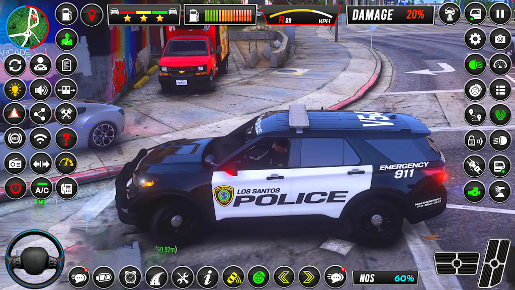 Police Car Chase: Car Games 3D 스크린샷 2