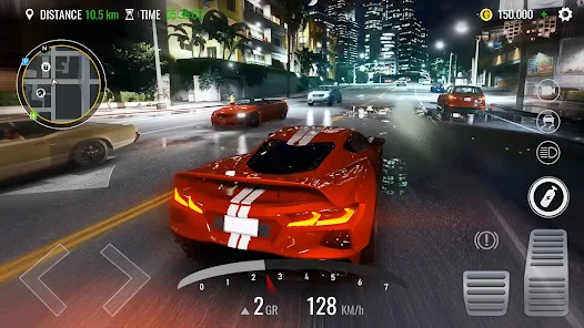 Car Driving Traffic Simulator ภาพหน้าจอ 0