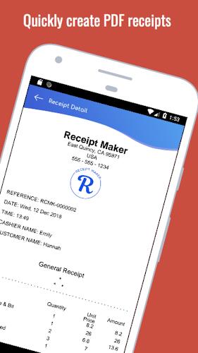 Receipt Maker 螢幕截圖 0