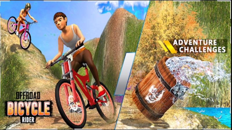 Offroad Bicycle Bmx Stunt Game Zrzut ekranu 1