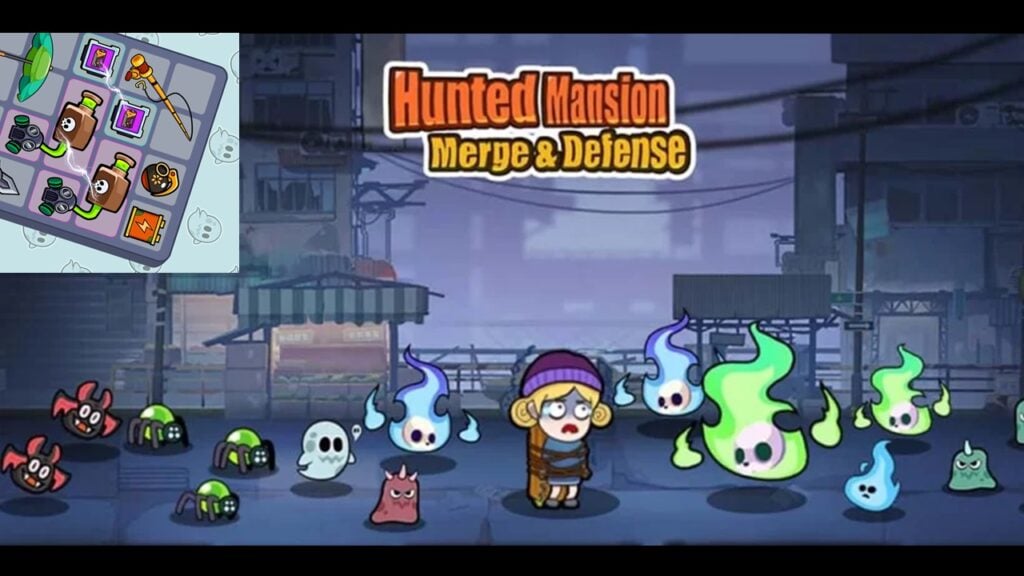 Loongcheer's Haunted Mansion: Merge Defense lance sur Android