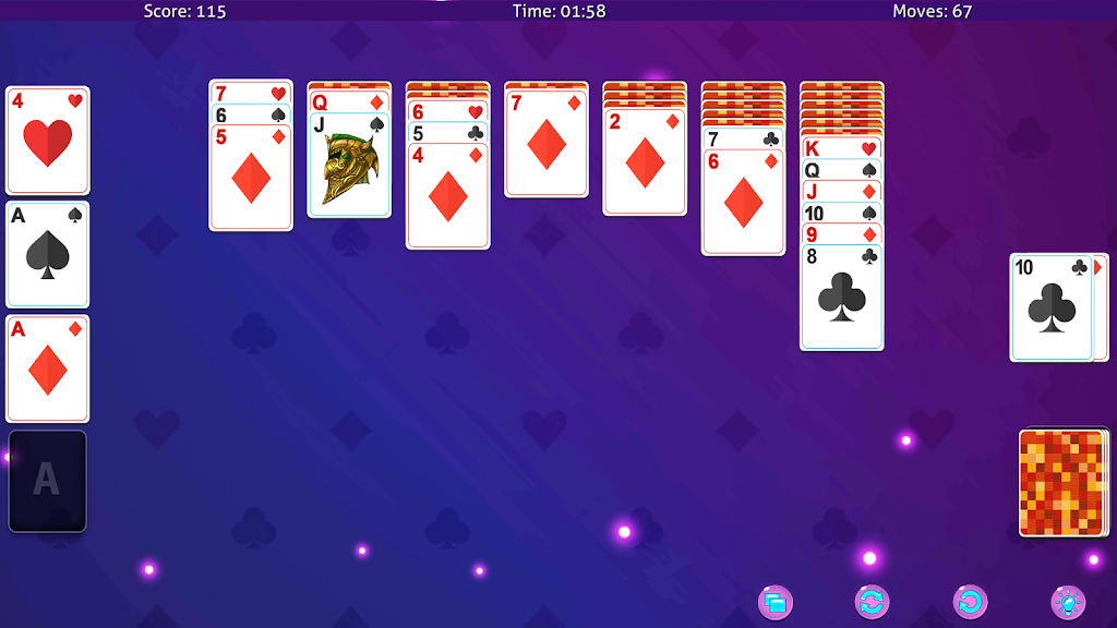 Solitaire Classic: Free Card Game ဖန်သားပြင်ဓာတ်ပုံ 3