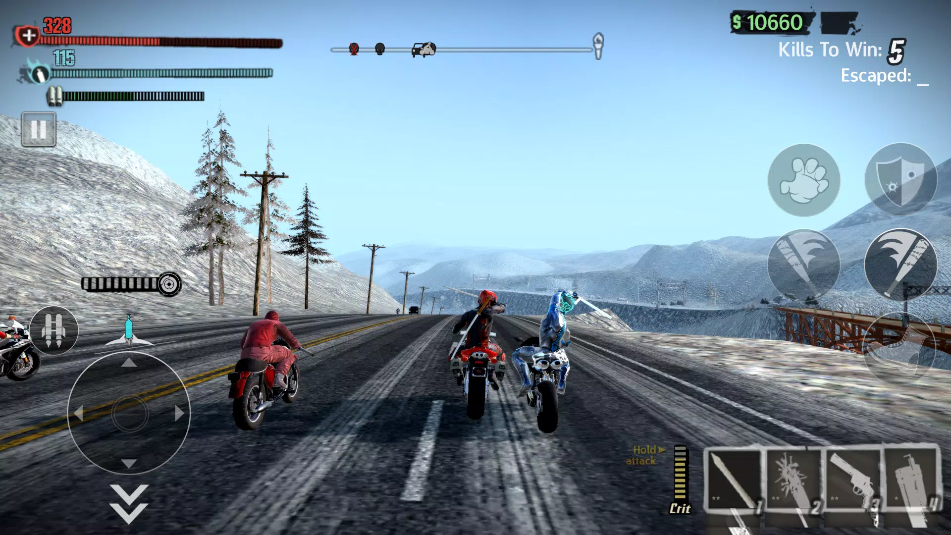 Road Redemption Mobile ภาพหน้าจอ 0