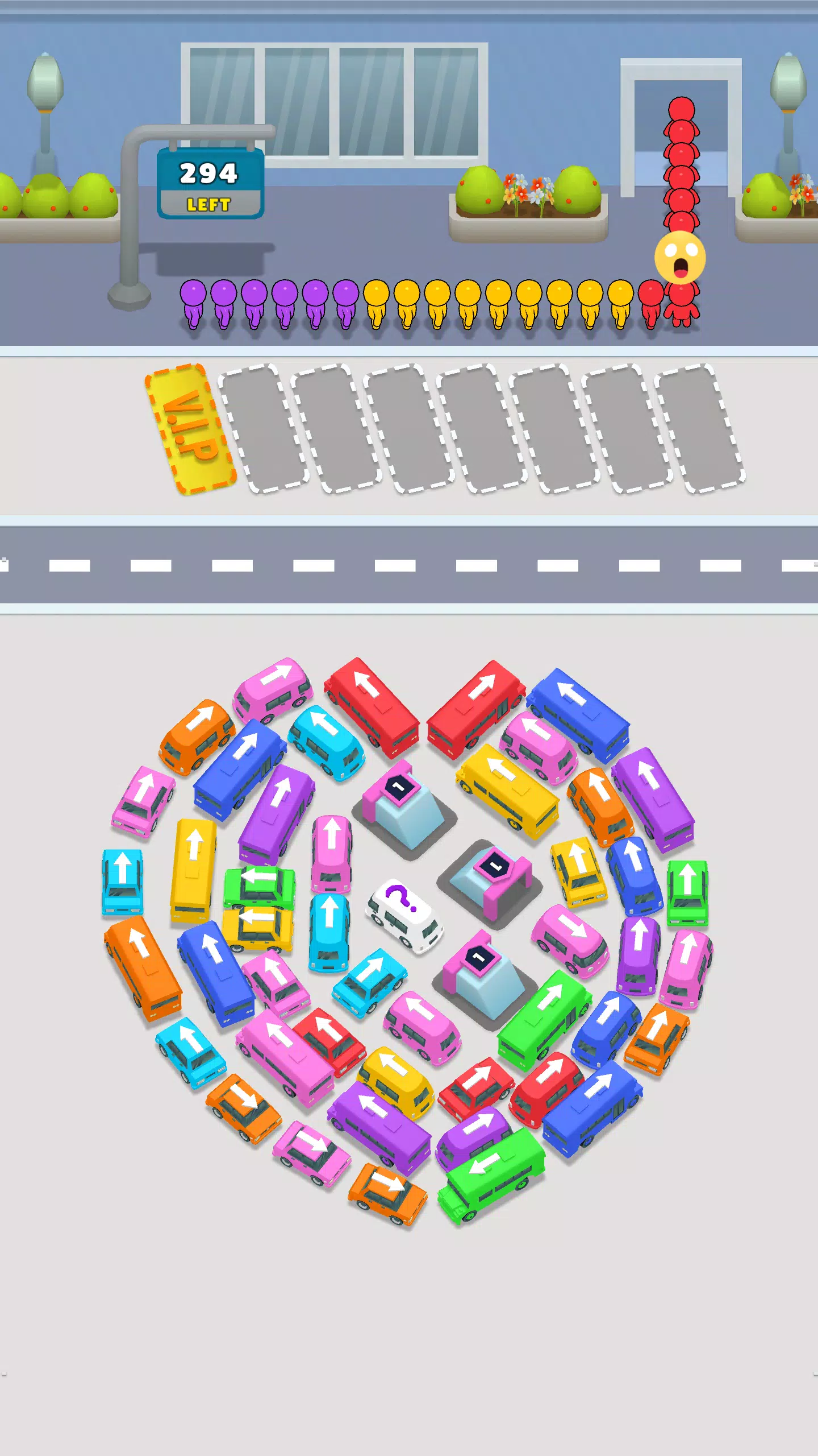 Bus Match Puzzle: Bus Shuffle 螢幕截圖 2