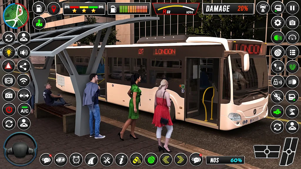 Bus Games 3D City Bus Driving স্ক্রিনশট 1