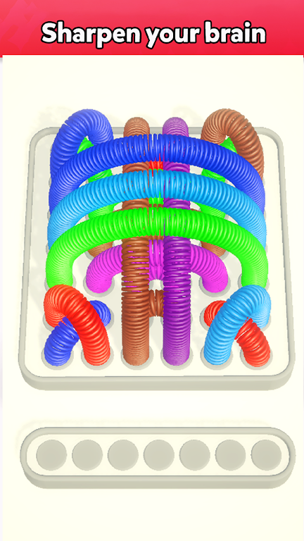 Schermata Slinky Jam 3D - Sort puzzle 0