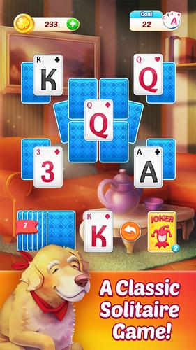 Solitaire Home Story Captura de tela 0